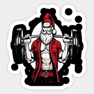 I'm Going To The Gym Merry Christmas Gift, Motivation, Xmas, Workout Gift Sticker